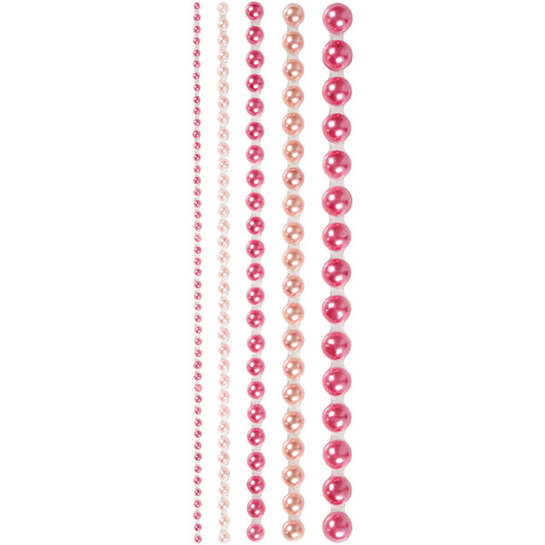 Vivi Gade Halve plakparels, afm 2-8 mm, roze, 140 stuk/ 1 doos