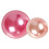 Vivi Gade Halve plakparels, afm 2-8 mm, roze, 140 stuk/ 1 doos