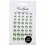 Vivi Gade Strasstenen, afm 6+8+10 mm, groen, 40 stuk/ 1 doos