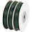 Creativ Company Satijnlint, B: 10 mm, groen, 3x10 m/ 1 rol