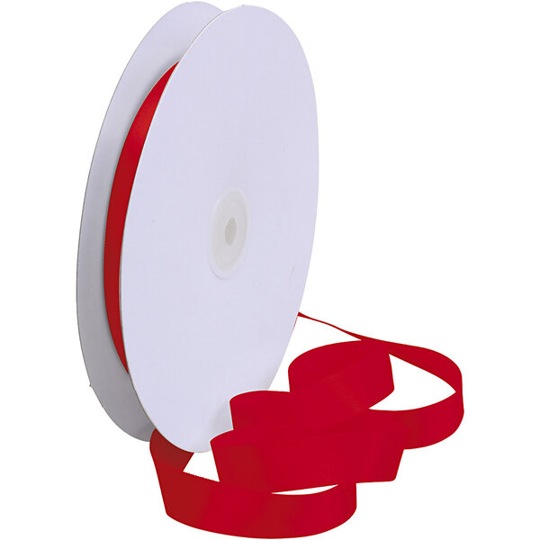 Creativ Company Satijnlint, B: 15 mm, rood, 50 m/ 1 rol