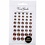Vivi Gade Strasstenen, afm 6+8+10 mm, bruin, 40 stuk/ 1 doos