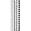 Vivi Gade Halve plakparels, afm 2-8 mm, zwart, antraciet grijs, 140 stuk/ 1 doos