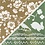 Creativ Company Deco folie en transfervel, bloemen, vel 15x15 cm, goud, groen, 2x2 vel/ 1 doos