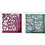 Creativ Company Deco folie en transfervel, voorjaar, vel 15x15 cm, lichtblauw, roze, 2x2 vel/ 1 doos
