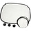 Creativ Company Zonneschermen Auto, H: 35 cm, B: 44 cm, 2 stuk/ 1 doos
