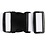 Creativ Company Bagageriem, B: 5 cm, afm 92-164 cm, wit, 1 stuk