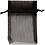 Creativ Company Organza zakjes, afm 7x10 cm, zwart, 10 stuk/ 1 doos