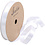 Creativ Company Satijnlint, B: 10 mm, wit, 3x10 m/ 1 rol