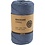 Creativ Company Macramé Koord, L: 198 M, d 2 mm, blauw, 330 gr/ 1 rol