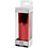 Deco folie, B: 15,5 cm, dikte 0,02 mm, rood, 50 cm/ 1 rol