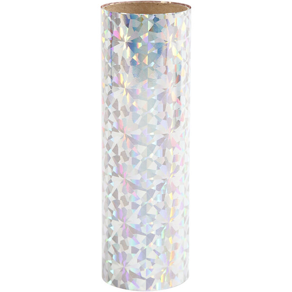 Creativ Company Deco folie, B: 15,5 cm, dikte 0,02 mm, zilver, 50 cm/ 1 rol