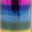 Creativ Company Deco folie, B: 15,5 cm, dikte 0,02 mm, regenboogkleuren, 50 cm/ 1 rol