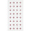Creativ Company Strasstenen, d 8 mm, lichtrood, 32 stuk/ 1 doos