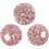 Creativ Company Strasstenen, d 8 mm, lichtrood, 32 stuk/ 1 doos