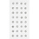 Creativ Company Strasstenen, d 8 mm, zilver, 32 stuk/ 1 doos