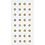 Creativ Company Strasstenen, d 8 mm, goud, 32 stuk/ 1 doos
