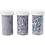 Creativ Company Mini Stenen van Glas, afm 0,6-0,8+1,5-2+3 mm, pastelkleuren, 3x45 gr/ 1 doos