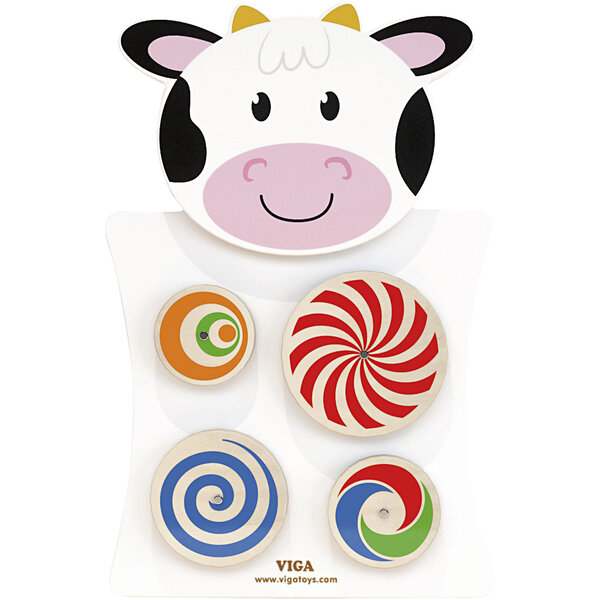 VIGA VIGA Activiteitenboard, Koe, afm 36x55x3,5 cm, 1 stuk