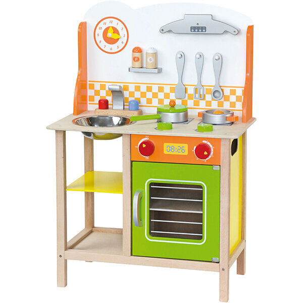 VIGA VIGA houten speelkeuken, afm 60x81x30 cm, 1 stuk
