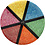 Creativ Company Glitter, diverse kleuren, 6x13 gr/ 1 Doosje