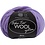 Creativ Company Wolgaren, L: 50 M, paars, 50 gr/ 1 bol