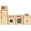 VIGA VIGA speelkeuken, afm 160x54x36 cm, 1 set