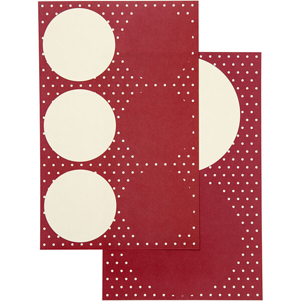 Vivi Gade Stickers, d 4+6,5 cm, vel 9x14 cm, 4 div vellen/ 1 doos