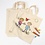 Creativ Company Draagtas , afm 38x42 cm, 145 gr, licht naturel, 5 stuk/ 1 doos