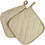 Creativ Company Pannenlappen, afm 20x20 cm, 115 gr, licht naturel, 4 stuk/ 1 doos