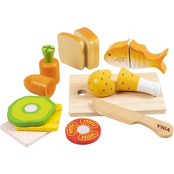 VIGA VIGA snijbare voeding voor de lunchbox, 17 onderdelen/ 1 set