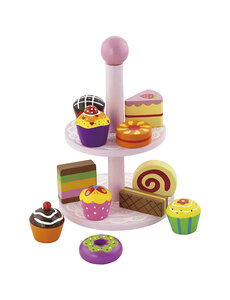 VIGA VIGA cupcakes met taartplateau