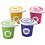VIGA VIGA yoghurtbekers, afm 5 cm, 4 onderdelen/ 1 stuk