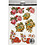 Creativ Company 3D vellen, bloemen en vogels, vel 21x30 cm, 4 vel/ 1 doos