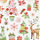 Creativ Company Stickers, romantische kerst, vel 15x16,5 cm, ca. 43 stuk, 1 vel