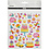 Creativ Company Stickers, verjaardag, vel 15x16,5 cm, ca. 49 stuk, 1 vel