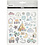 Creativ Company Stickers, baby boy, vel 15x16,5 cm, ca. 32 stuk, 1 vel