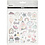 Creativ Company Stickers, baby girl, vel 15x16,5 cm, ca. 30 stuk, 1 vel