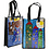 Creativ Company Tas met plastic voorkant, afm 30x23x7 cm, zwart, 1 stuk