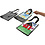 Creativ Company Tas met plastic voorkant, afm 30x23x7 cm, zwart, 1 stuk