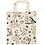 Creativ Company Draagtas, piraten, afm 27,5x30 cm, 135 gr, licht naturel, 1 stuk
