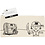 Creativ Company Etui, piraten, afm 21x9 cm, 245 gr, licht naturel, 1 stuk