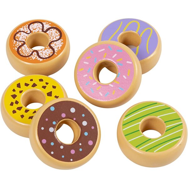 VIGA donuts, d 55 mm, 6 stuk/ 1 doos