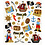 Creativ Company Stickers, piraten, vel 15x16,5 cm, 1 vel