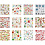Creativ Company Stickerboek, kerstmis, vel 15x16,5 cm, ca. 584 stuk, 12 vel/ 1 doos