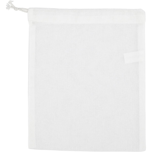Creativ Company Stoffen tas, afm 21x25 cm, 130 gr, wit, 1 stuk