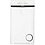 Creativ Company Stoffen tas, afm 21x25 cm, 130 gr, wit, 1 stuk