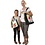 Creativ Company Tas met plastic voorkant, afm 42x34x12 cm, zwart, 1 stuk