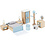 VIGA VIGA Meubilair voor poppenhuis, slaapkamer, afm 2x2x7,5 cm, 8 onderdelen/ 1 set