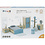 VIGA VIGA Meubilair voor poppenhuis, slaapkamer, afm 2x2x7,5 cm, 8 onderdelen/ 1 set